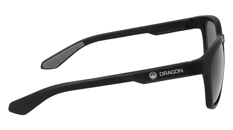 Dragon Sunglasses DR DUNE LL H 20 POLAR 002 Matte Black H2o/Ll Smoke