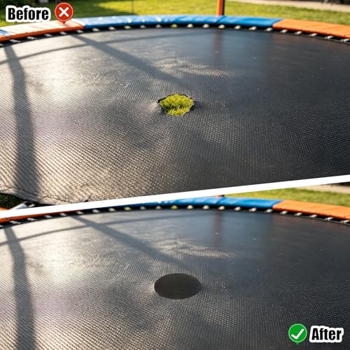 Xerteam Trampoline Patch Repair Kit - Heavy-Duty Self-Adhesive Mats Patches for Tears & Holes