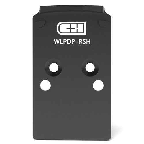C+H Red Dot Mounting Plate Compatible with Walther PDP 1.0 | Compatible with Trijicon RMR/SRO | Holosun 407C/507C/507Comp/508T | Made in The USA