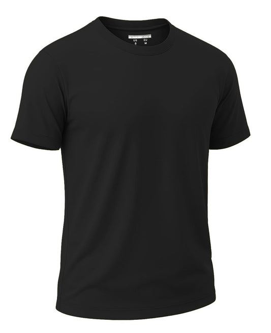 KINGFEN Men's Performance Sun Protective Shirt UPF 50+ Lightweight Quick Dry Rash Guards Moisture Wicking Outdoor Sports T-Shirt Black XXL