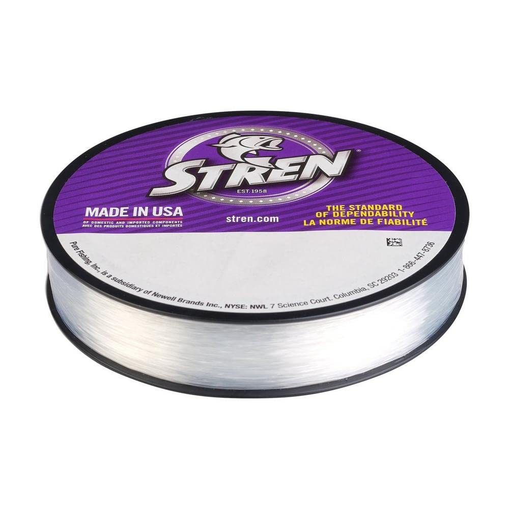 Stren Original®, Clear/Blue Fluorescent, 30lb | 13.6kg Monofilament Fishing Line, Suitable for Freshwater Environments