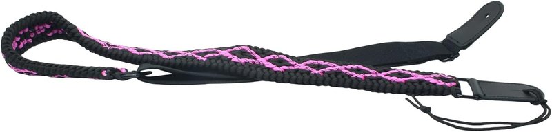 Ten Point Gear® 550 Paracord Guitar Strap - Full Grain Leather Ends for Ultimate Comfort & Durability