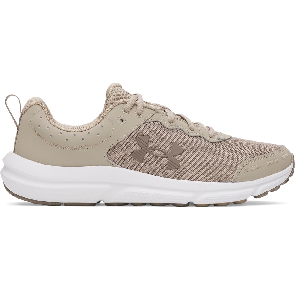 Under Armour Men's Charged Assert 10, (203) Timberwolf Taupe/Khaki Base/Taupe Dusk, 12.5, US