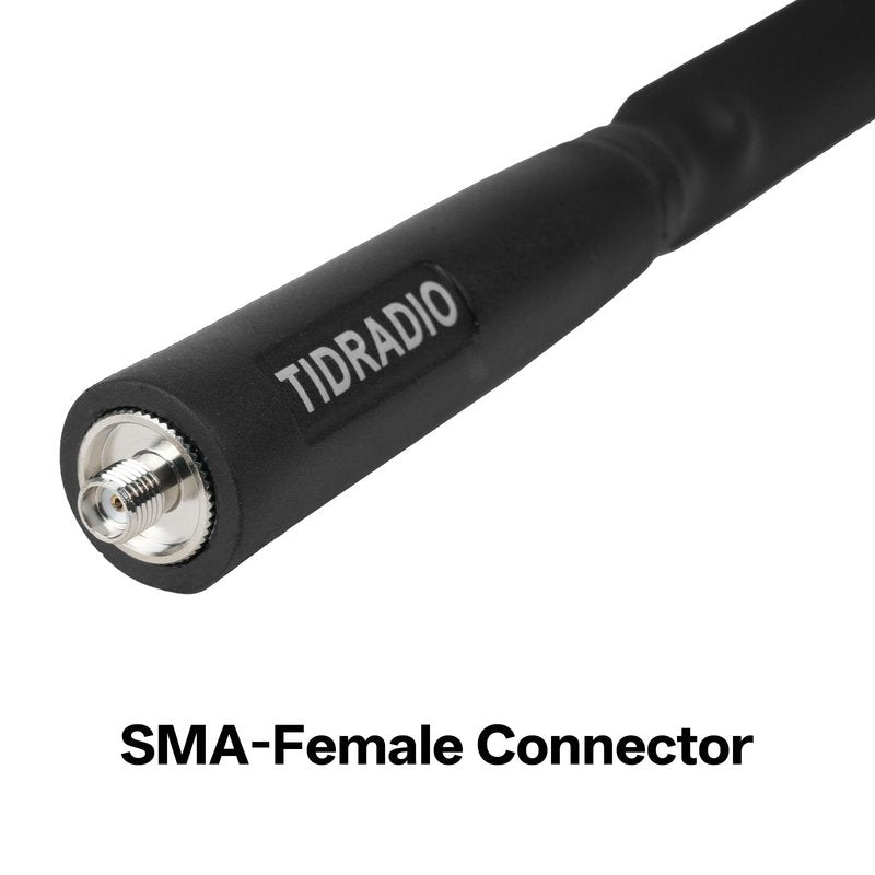 TIDRADIO 42.5-inch SMA-Female Ham Radio Antenna VHF/UHF 144/430MHz High Gain Foldable CS Tactical Antenna for Baofeng UV-5R Mini,DM32,UV32,BF-F8HP Pro,5RM,5RH PRO,K5PLUS,TD-H3 Plus,TD-H3,TD-H8