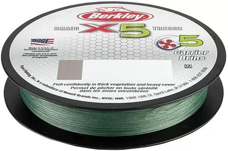 Berkley Braid Fishing Line - High Strength, Low Stretch | 300 Yards