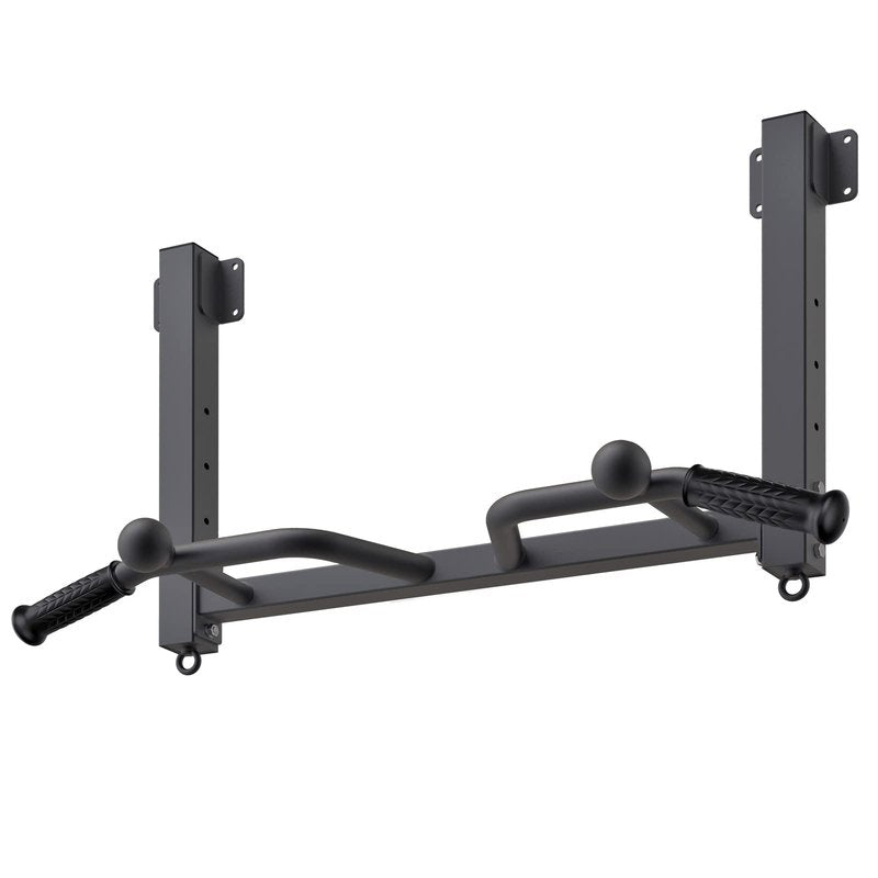 Kipika 32" Ceiling Mounted Pull Up Bar - Heavy Duty, Highly Adjustable, Multifunctional Chin Up Bar - Home Gym System with Punching Bag Hanger and Resistance Bands Training (Joist Pull Up Bar with Ball)