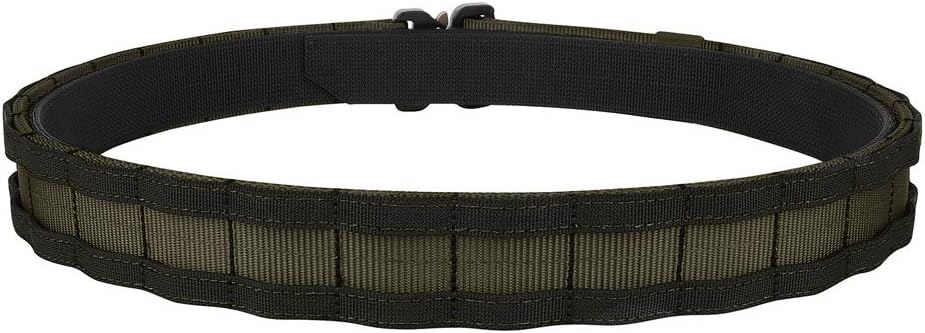 KRYDEX Tactical MOLLE Belt - Quick Release 1.75 Inch Heavy Duty Design | Inner & Outer Use