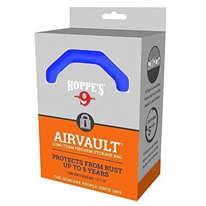Hoppes HVCIL Air Vault, VCI Bag Corrosion Inhibitor, 12x52, Blue Long Gun, Long-Term Storage, Box