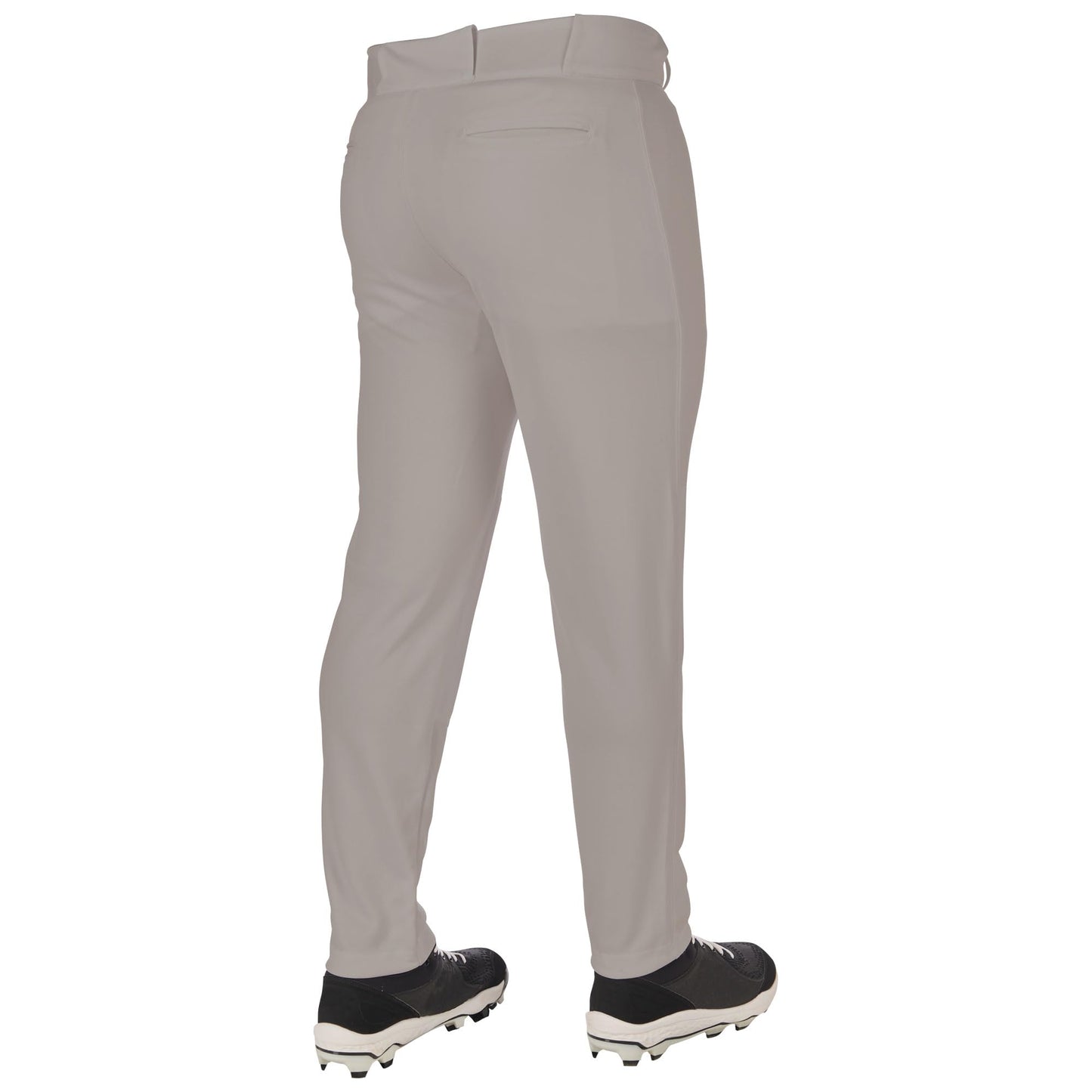 Champro Triple Crown 2.0 Tapered Bottom Baseball Pants, Youth Medium, Grey