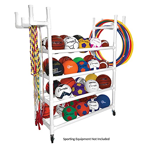 Champion Sports Playground Ball and Equipment Storage Bundle