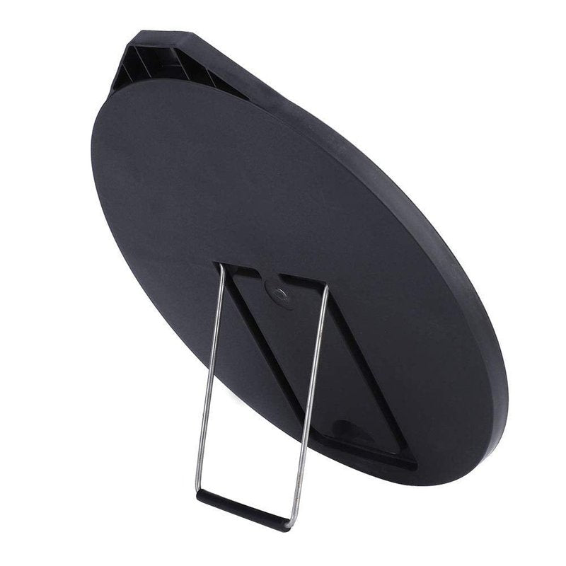 equlup Golf Mirror, 360Degrees Full Swing Putting Convex 25cm/9.8in Diameter Practice Training Aid with Adjustable Angle Stable Stand for Beginners and Enthusiasts