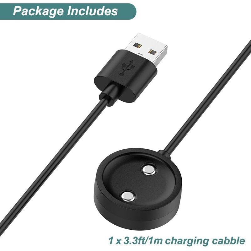 Charger Dock Compatible for SUUNTO 9 Peak Pro, Vertical, Race, Race S, Ocean, Nautic S Portable Magnetic Replacement Charging Stand Adapter USB Cable Cord for Suunto 9 Peak Pro Smartwatch