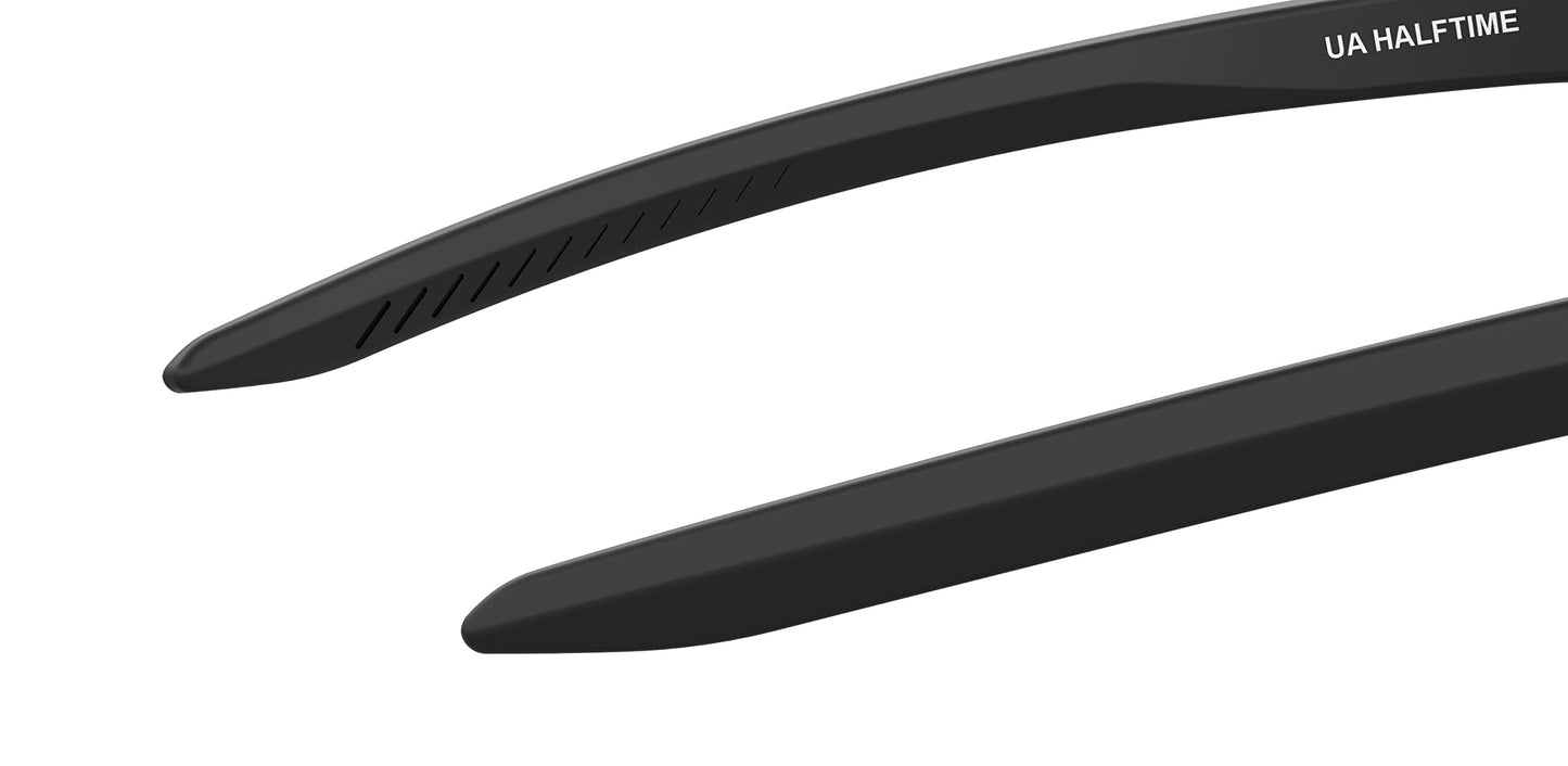 Under Armour UA Halftime Shield Sunglasses, Matte Black Frame w/ Gray Lenses