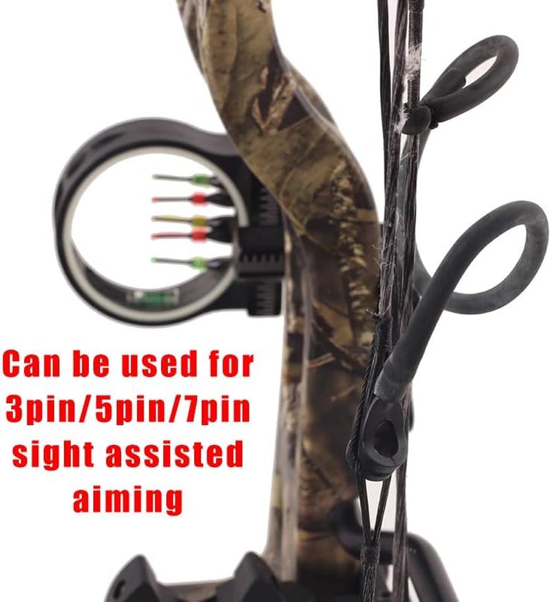 Archery Tubing Peep Sight Tool - Bow String Separator & Serving Thread for Compound Bow Hunting
