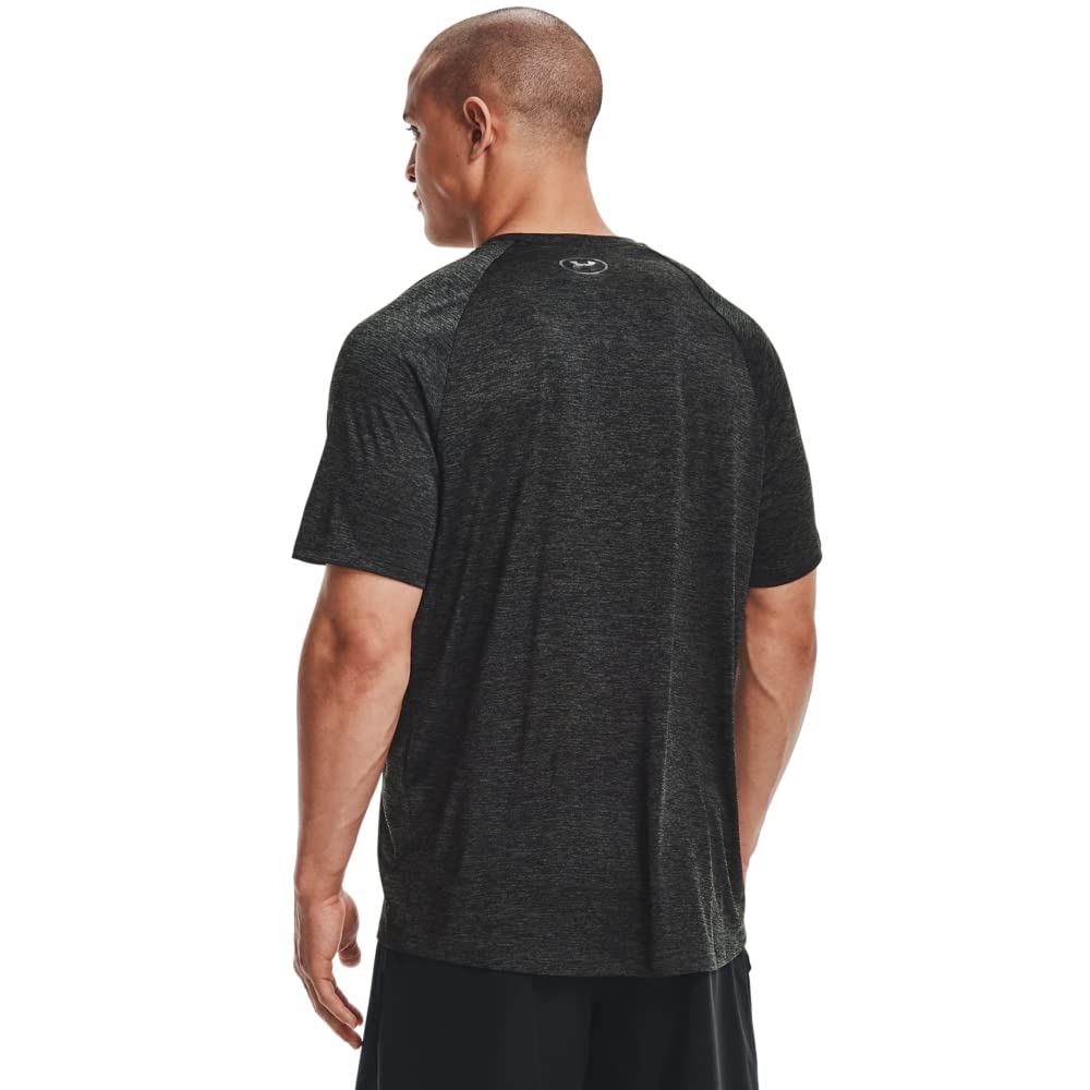 Under Armour Men's Tech 2.0 Short-Sleeve T-ShirtDISC , Baroque Green (311)/Black, Small