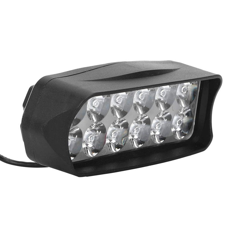 Dilwe Electro Tricycle Conversion LED Light, Universal High Brightness 12V-80V Electric Motorcycle LED Light Headlights for Motorcycle, Electric Bike, Tricycle Lights & Reflectors