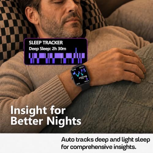 Black Senior-Friendly Pedometer Watch - Step Counter No App Needed