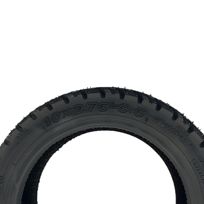 Felixstory 10x2.75-6.5 Tire Vacuum Off Road Tire, Fit for iScooter iX3 Kugookirin G3 Electric Scooter, 10 Inches, Non-slip, Explosion Proof 1pc