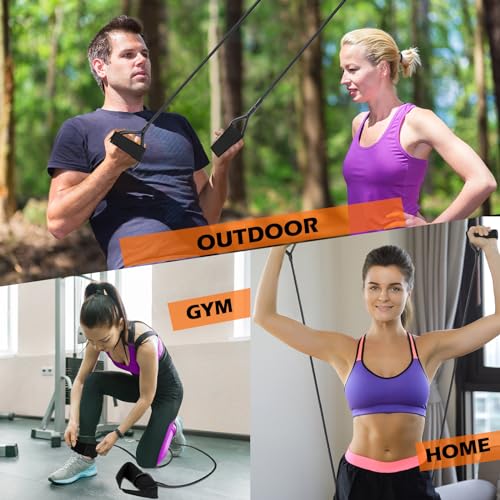 Zomiboo Baseball Bands Sports Resistance Exercise Bands Arm Strength Training Softball Baseball Pitching Training Bands Workout Equipment for Youth Adult Baseball Training (20 Lbs)