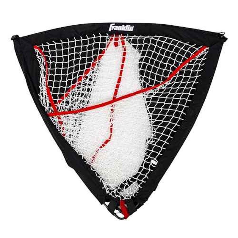 Franklin Sports Backyard Lacrosse Goal - Kids Portable Mini Lacrosse Training Net - Lax Practice Equipment - Easy Assemble Lax Goal for Practice - Perfect for Youth Training - 4' Feet x 4' Feet