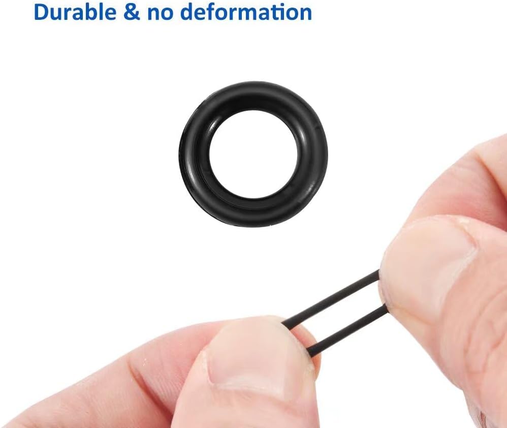 Wacky Rig Tool Set - 100 Silicone O-Rings for 3"-4" & 5"-7" Senko Worms | Easy Installation & Durable Protection