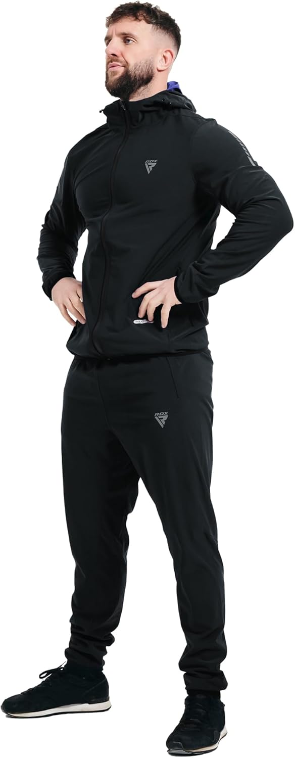 RDX Sauna Suit - Full Body Sweat Heat Suit with Hood | OEKO TEX 100 Certified, REACH Compliant