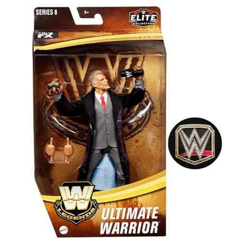 WWE Elite Legends Collection 6-inch Articulated Action Figure Series (Ultimate Warrior HOF)