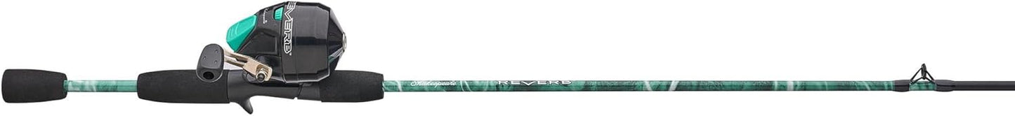 Shakespeare Fishing Rod Combo - Reverb Spincast Reel with Durable Design | 6ft Length