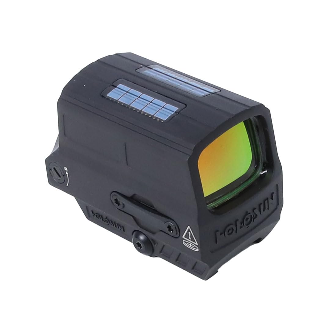 Holosun HS512C Multi-Reticle Circle Dot Enclosed Reflex Sight w/Solar Failsafe and Shake Awake, Designed for Rifle and Carbine, 2 MOA Dot