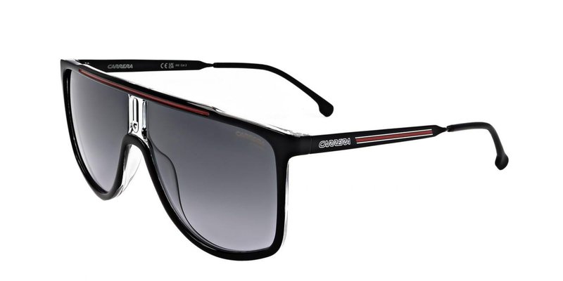 Carrera Men's Glasses, Black and Red, 61