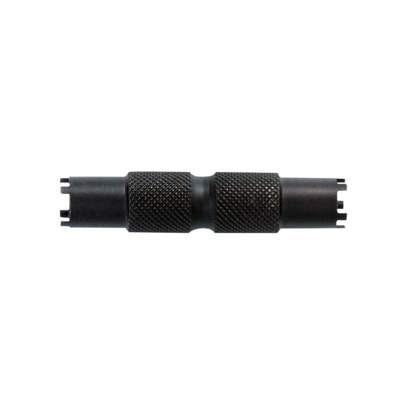 Real Avid Front Sight Adjuster: universal tool for adjusting A1 and A2 Type Front Sights (4-prong and 5-prong BUIS), Black/Tan
