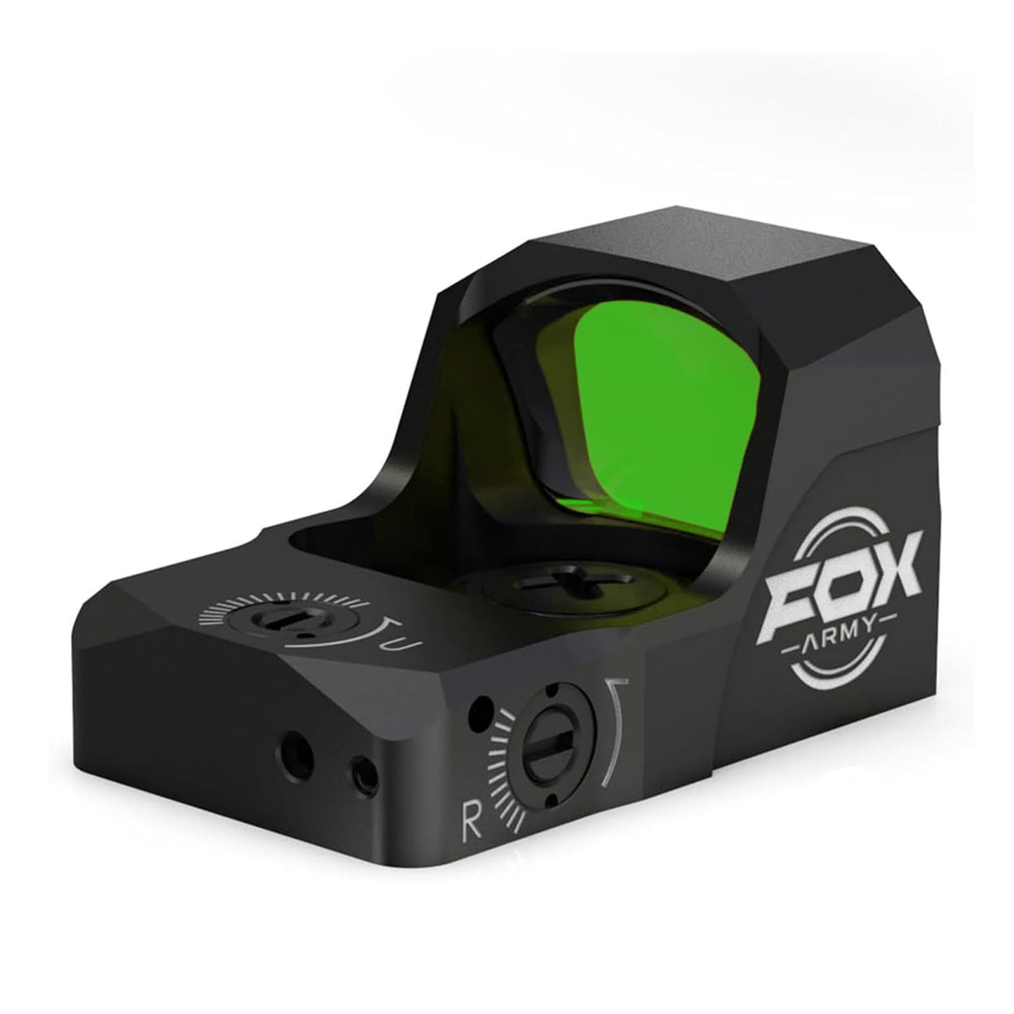 Foxarmy FXA12 Green Dot Sight for Pistol - RMR/407C Footprint Reflex Optic with Shake Awake & Lock Mode - 3 MOA Dot - 6061-T6 Aluminum, IPX7 Waterproof