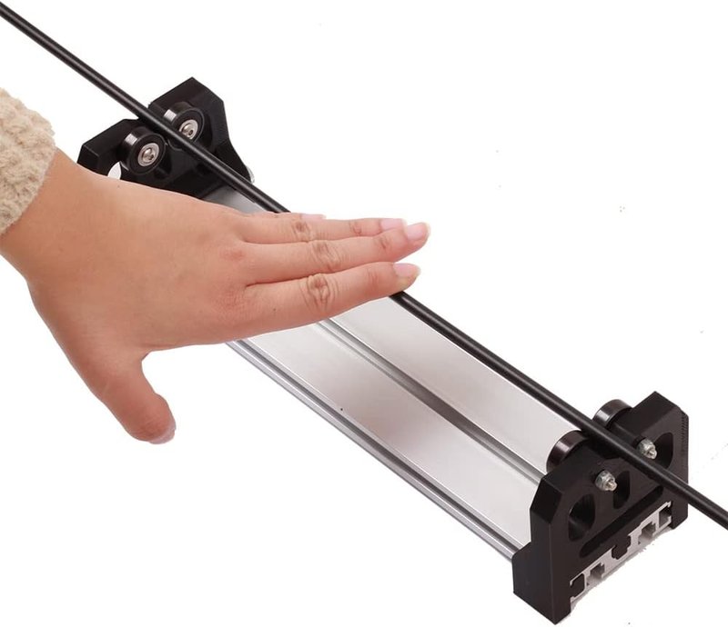 Archery Arrow Spinner Tester - Carbon Shaft Straightness Tool for Accurate Balance Check