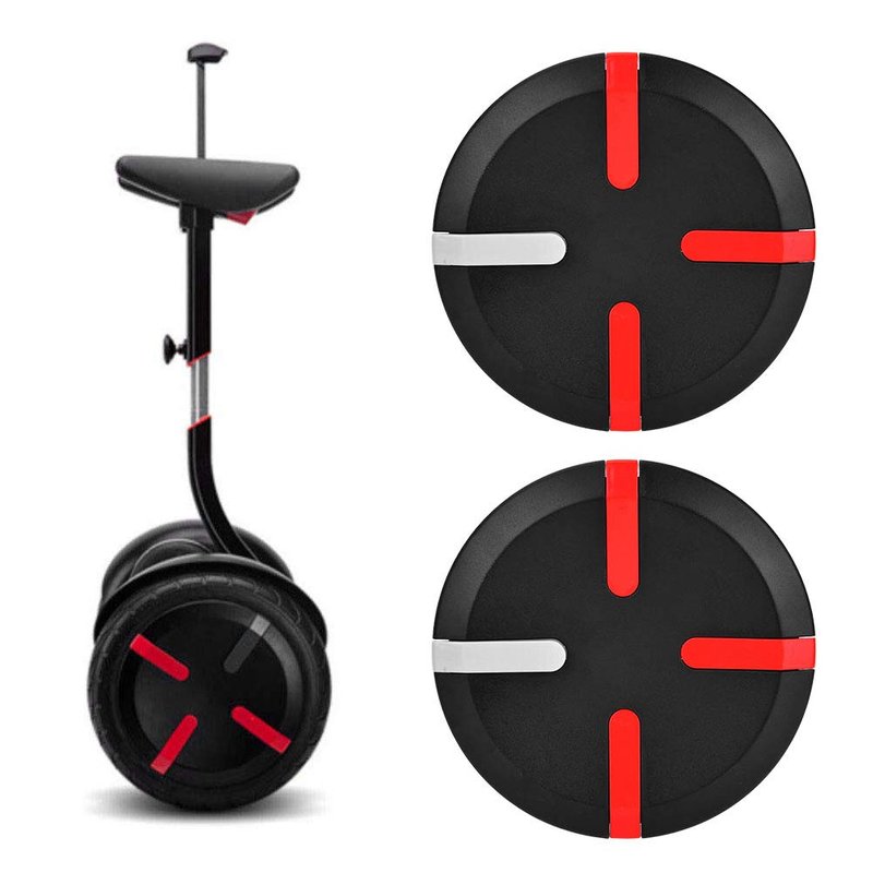 Keenso Scooter Wheel Hub Cover, ABS Wheel Hub Cover Tire Side Decoration Part for Electric Scooter