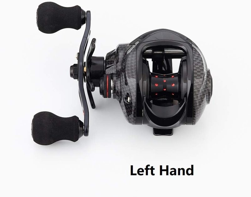 Baitcaster Fishing Reel - 9+1BB CNC Aluminum Spool, Magnetic Brake, 7.0:1 Gear Ratio | Ultra Smooth Low Profile