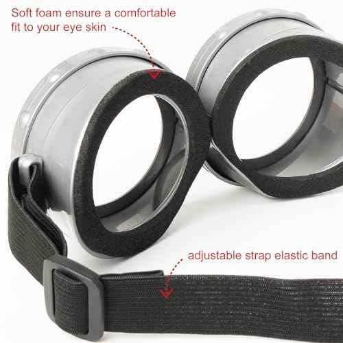 3 Pcs Halloween Costume Accessories Adult,Purple Beanie/Goggles Glasses/Gloves for Women Men Cosplay Party Set