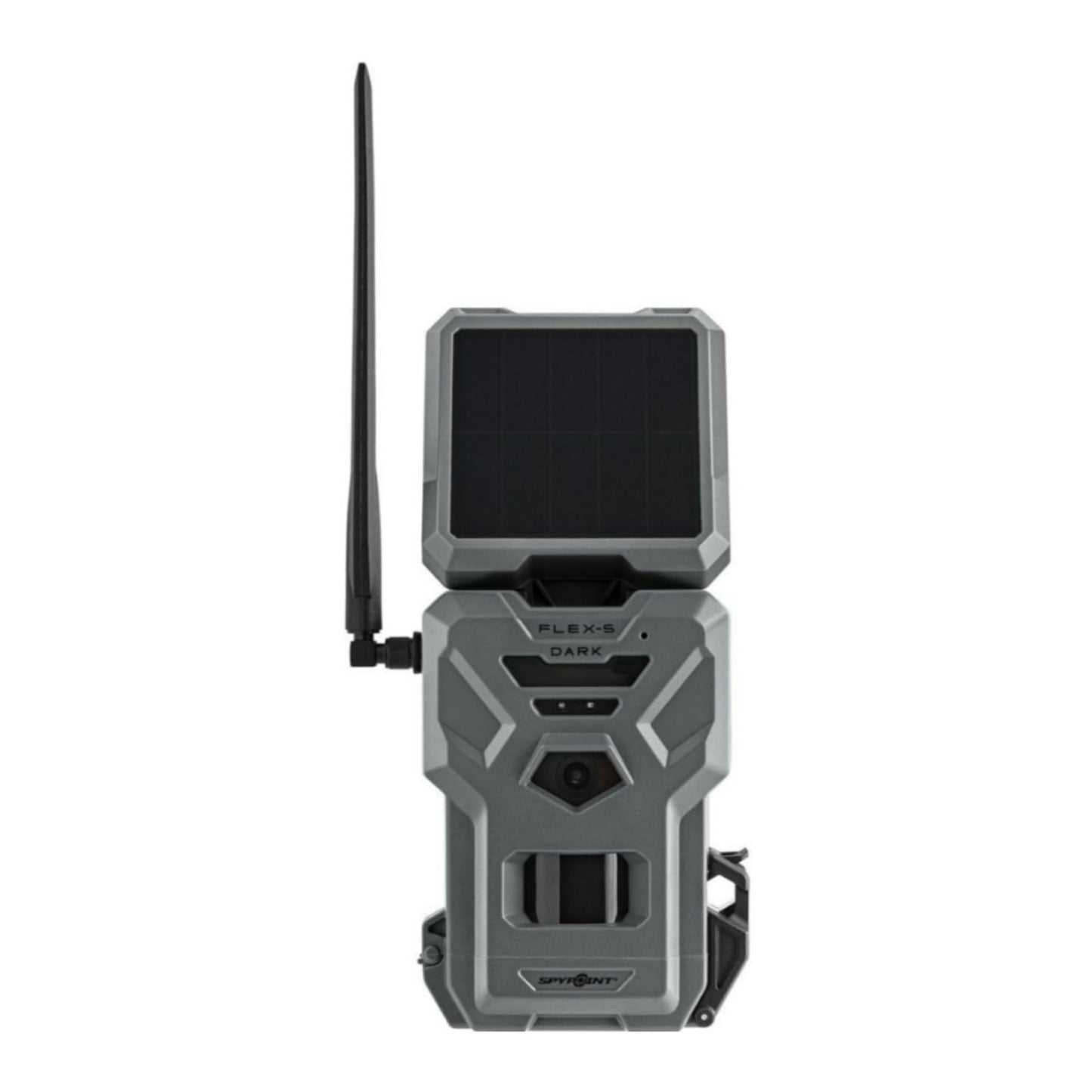 SPYPOINT Flex-S Dark Cellular Trail Camera with Solar Panel Dual SIM and 32GB MicroSD Card (2-Packs)