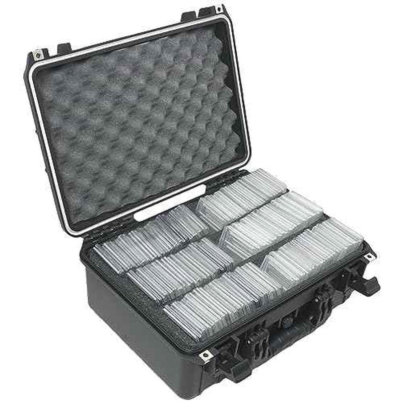 Case Club 207 Graded Card Slab Carrying Case- Slotted Storage Fits PSA/BGS/FGS/ & More Graded Slabs- Sports/Trading Collector Box for MTG/Baseball- Travel Holder for Slabs/Sleeves/Loose Cards