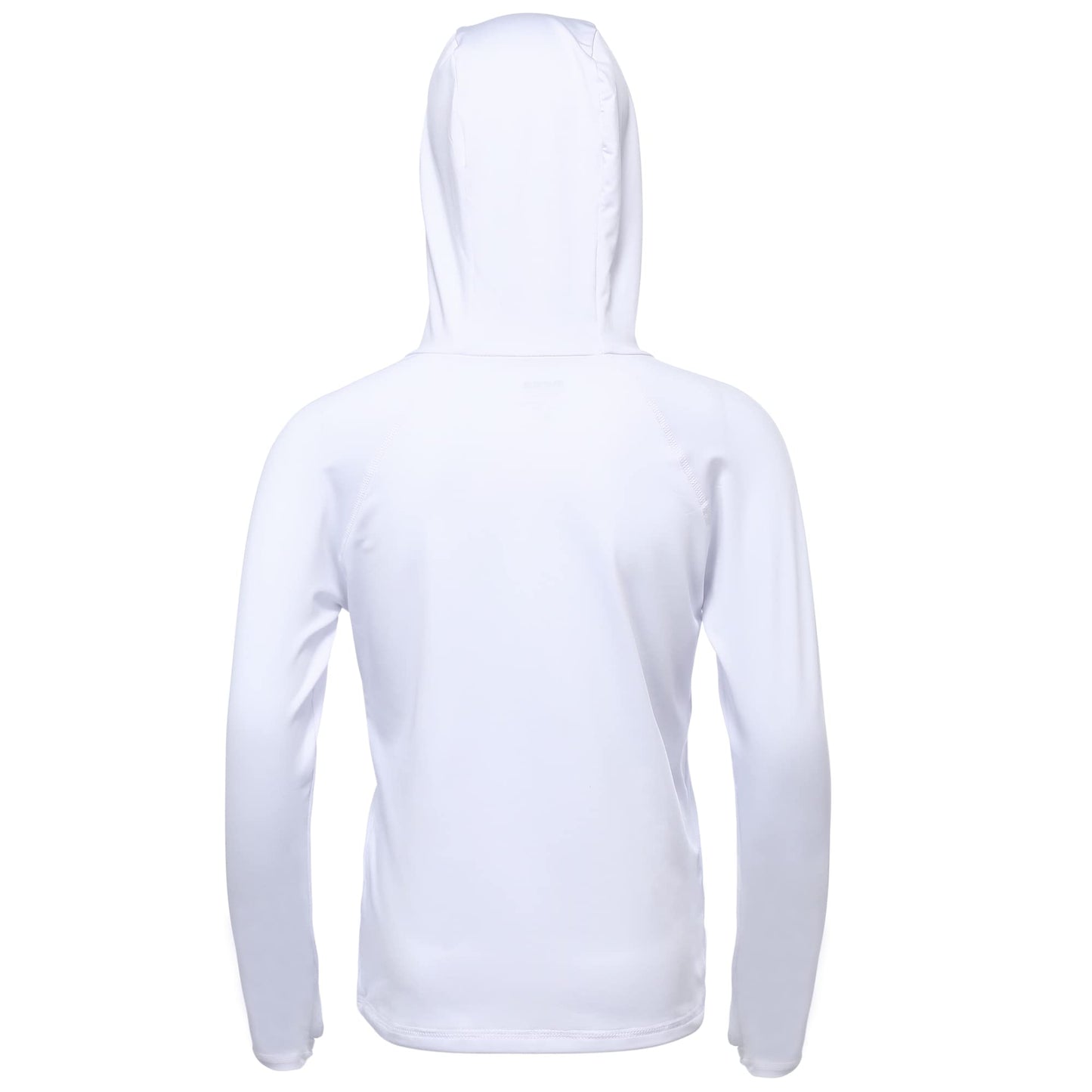 DRONIRING Boys Rash Guard Swim Hoodie, UPF 50+ UV Sun Protection Long Sleeve Fishing Shirt, Kids Youth SPF Water Shirts