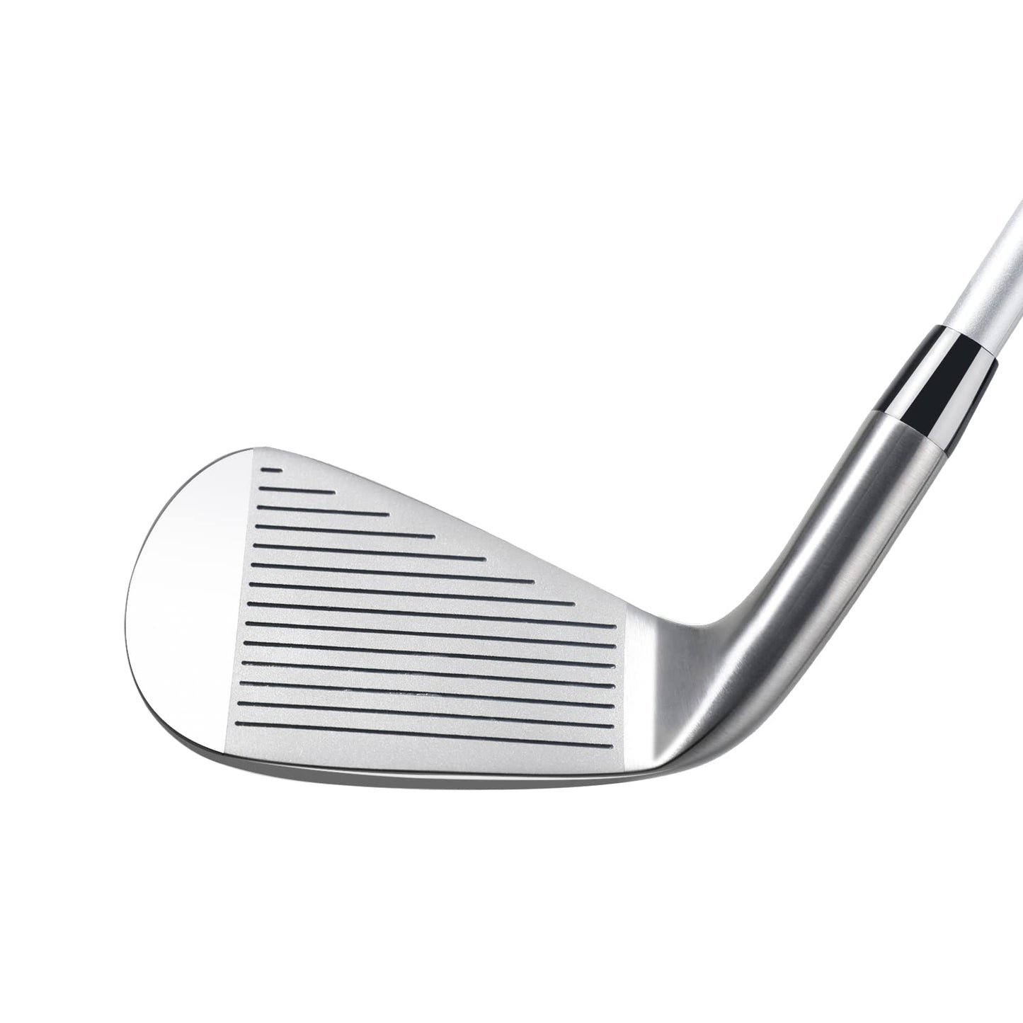 COOLO Graphite Golf Irons, Provide More Speed and Control, Beginner/High Handicap/Seniors/Ladies, Reduced Strain on Elbows and Wrists, Right&Left Handed(Men, #P, Left)