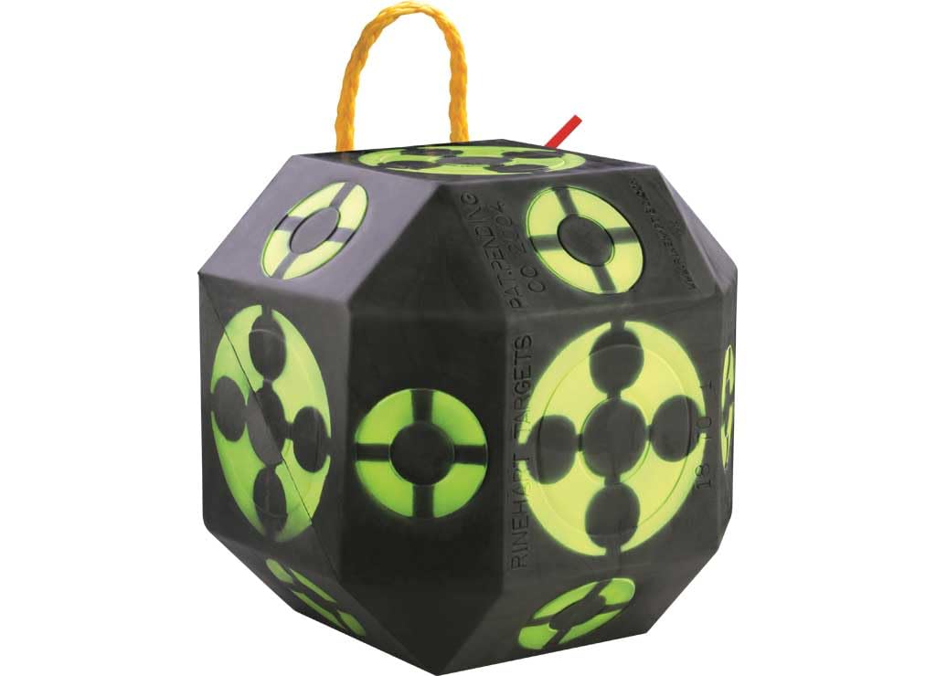 Rinehart 18-1 Archery Target, 18-Sided, Broadhead & Field Point Compatible