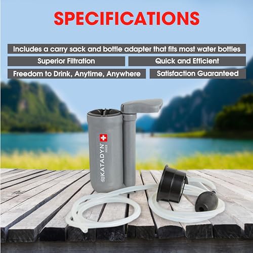 Katadyn 8018270 Hiker Microfilter Water Purification Unit