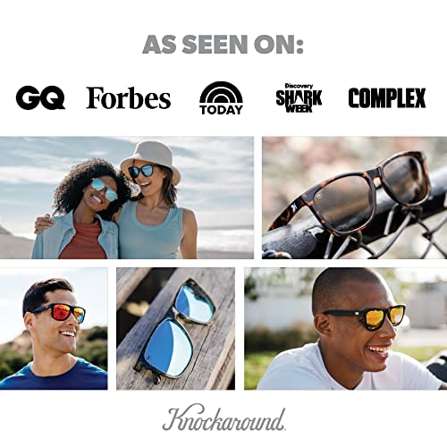 Knockaround Premiums Sport - Polarized Running Sunglasses for Women & Men - Impact Resistant Lenses & Full UV400 Protection