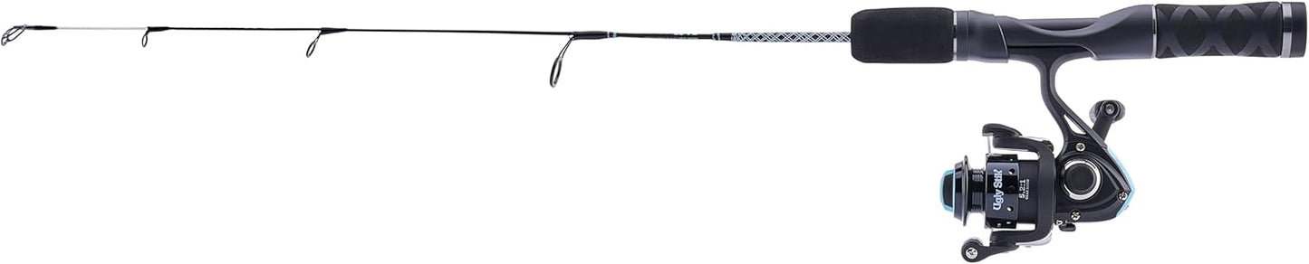 Ugly Stik GX2 Ice Fishing Rod and Reel Combo - Durable Design | Lightweight & Sensitive