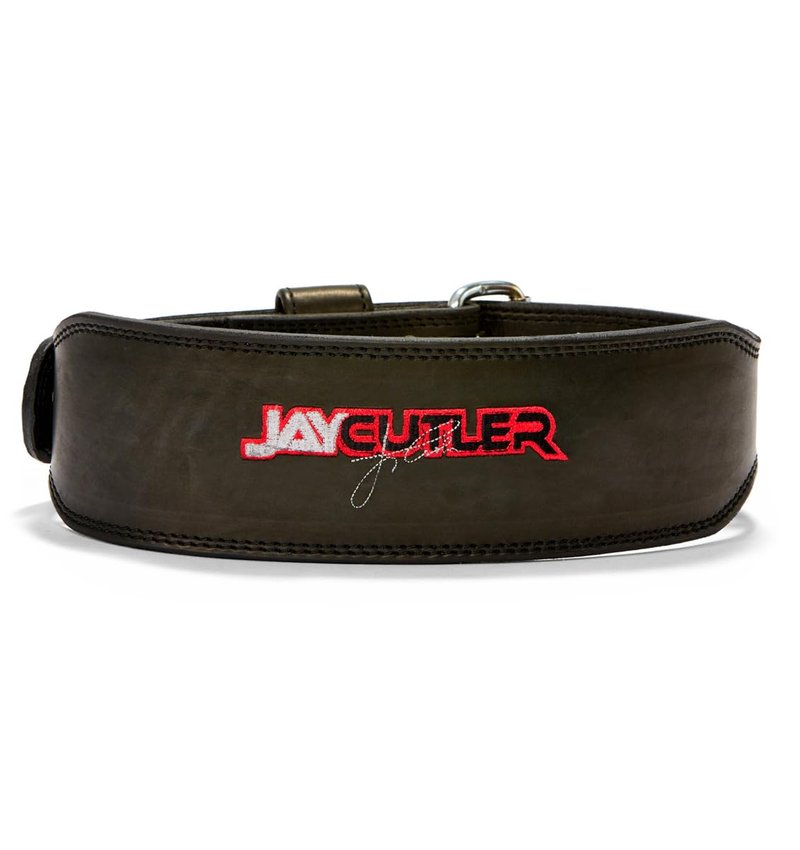 Schiek Jay Cutler Signature Leather Belt - Comfortable Weight Lifting Belt (Small)