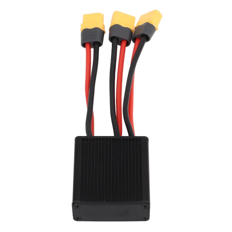 Dual Battery Adapter for E-Bike Dual Battery Parallel Module Converter 20V 72V Battery Discharge System Dual Battery Pack Balancer Dual Battery Connector Convertidores