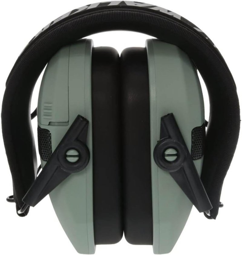 Walker's Razor Slim Electronic Muff - Noise-Canceling Ear Protection for Shooting | Adjustable Fit