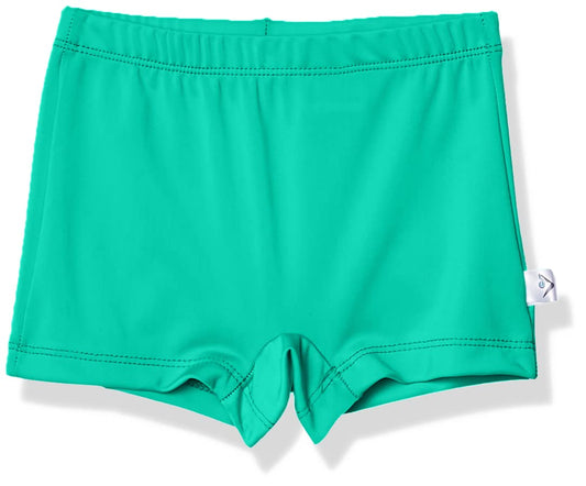 Kanu Surf Girls' Swimming Bottom UPF 50+"Boy Short, Atlantis, 4T