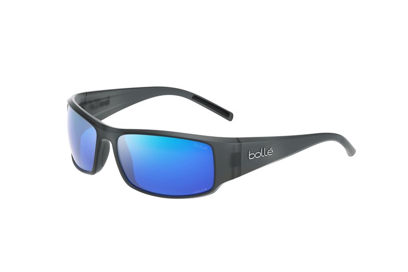 bollé BS026003 King Sunglasses, Black Crystal Matte - Volt+ Offshore Cat 4, Large