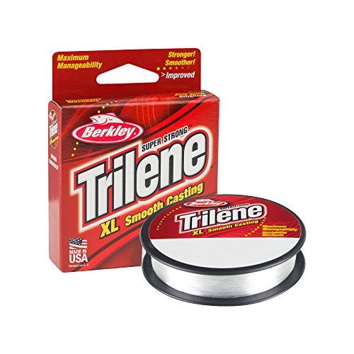 Berkley Trilene® XL®, Clear, 4lb | 1.8kg, 110yd | 100m Monofilament Fishing Line, Suitable for Freshwater Environments